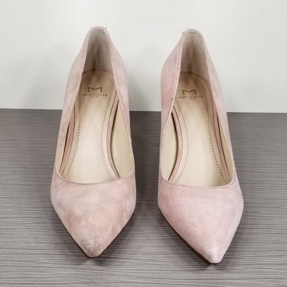 Marc Fisher Ltd. Carter Pump, Pink Suede, Womens Size 6.5 M - Picture 2 of 10